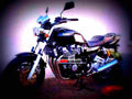 Yamaha XS 400 DOHC (reduced effect) 1983 4 motorbike A4 Photo Print