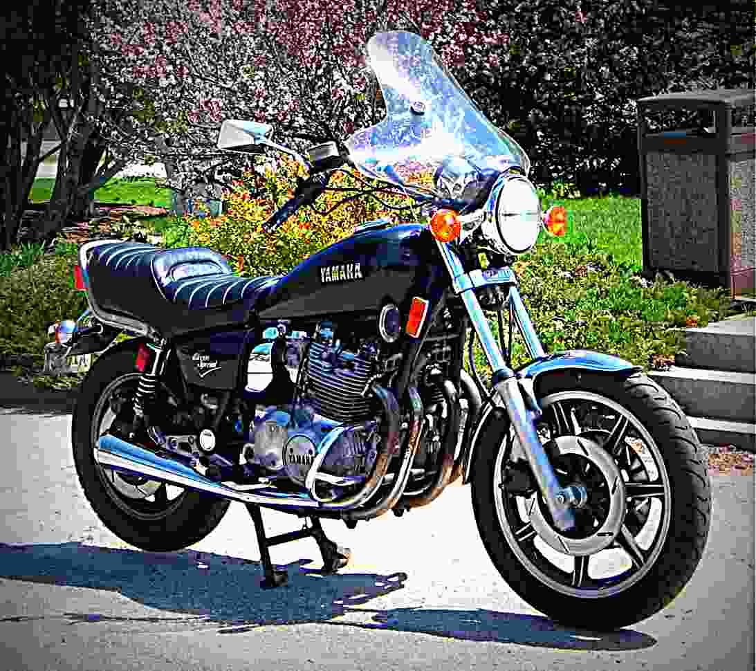 Yamaha XS 400 Special 1981 3 motorbike A4 Photo Print