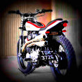 Yamaha XS 650 1976 4 motorbike A4 Photo Print
