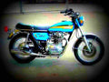 Yamaha XS 650 1981 1 motorbike A4 Photo Print