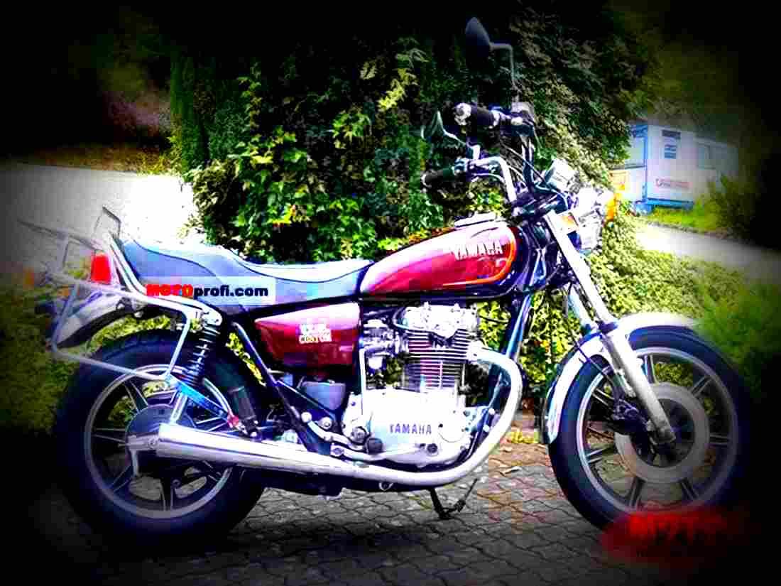 Yamaha XS 650 1982 4 motorbike A4 Photo Print
