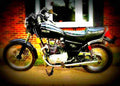Yamaha XS 650 1982 5 motorbike A4 Photo Print