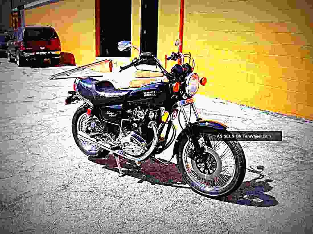 Yamaha XS 650 1982 6 motorbike A4 Photo Print