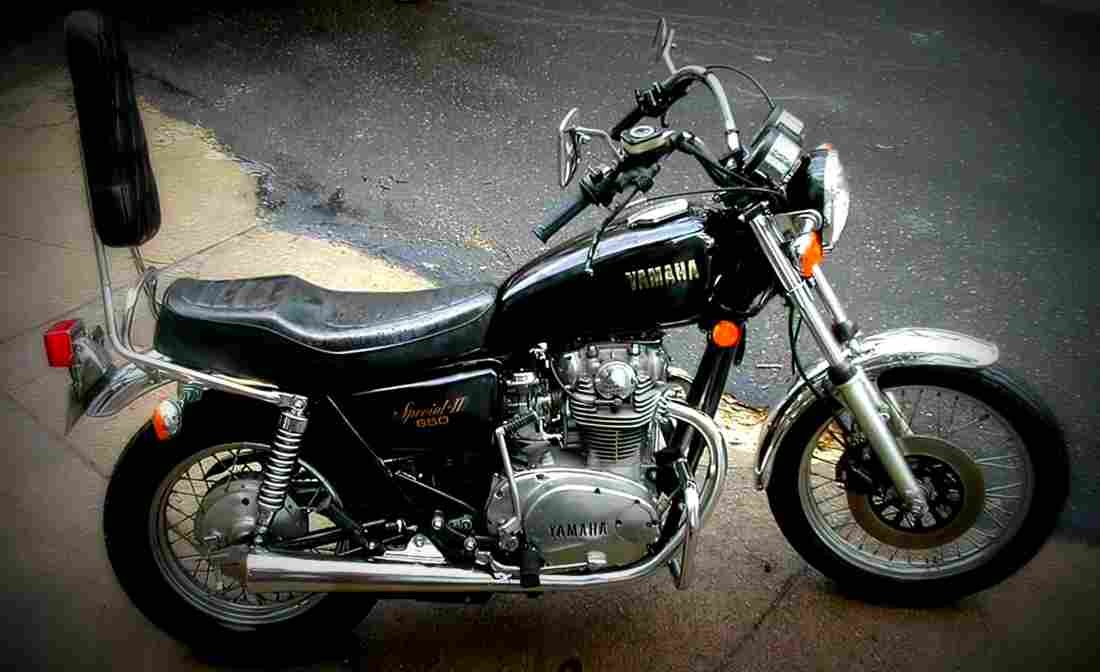 Yamaha XS 650 1983 1 motorbike A4 Photo Print