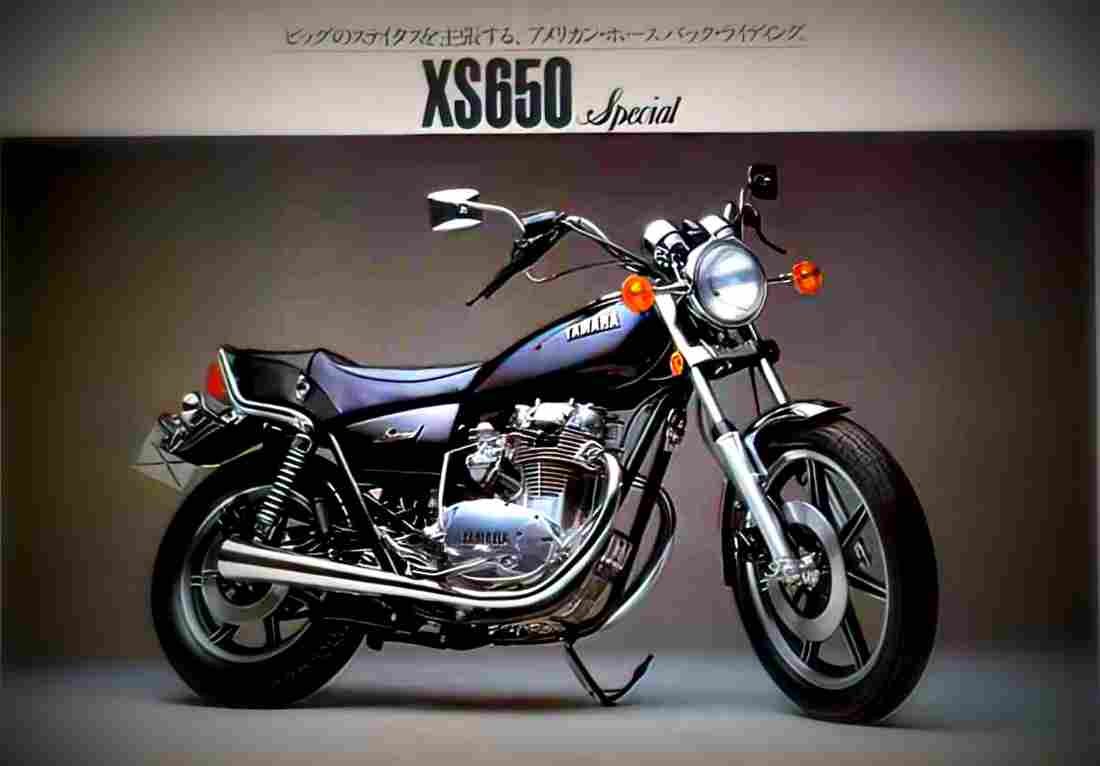 Yamaha XS 650 Special 1979 1 motorbike A4 Photo Print