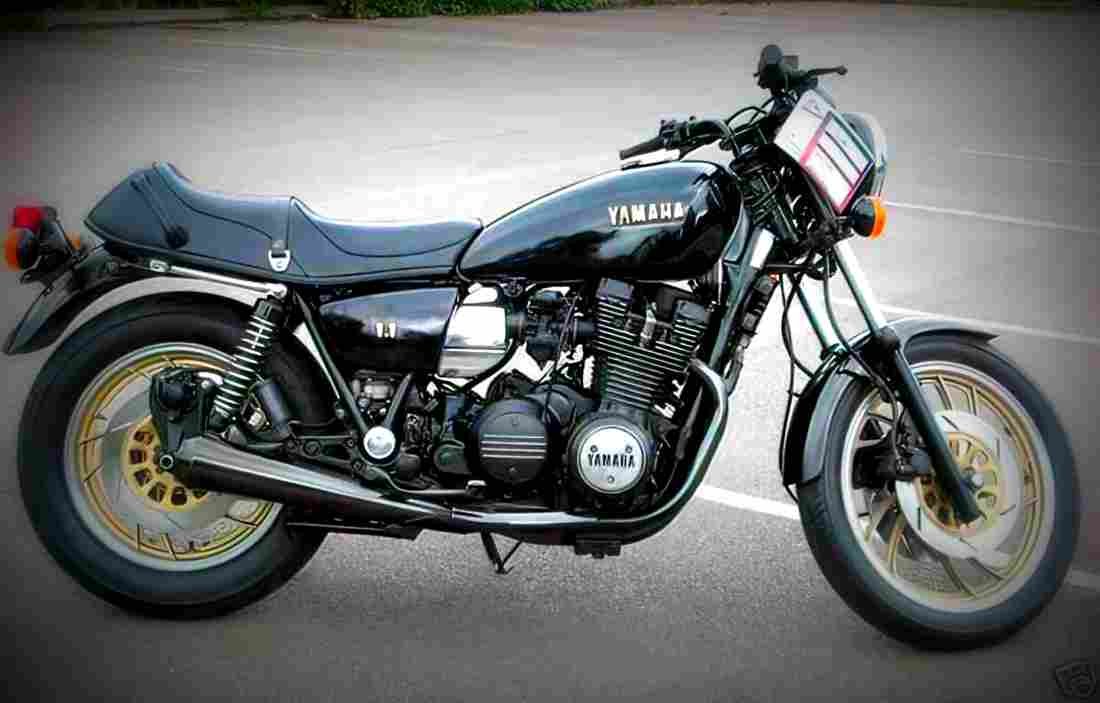 Yamaha XS 750 E 1979 4 motorbike A4 Photo Print
