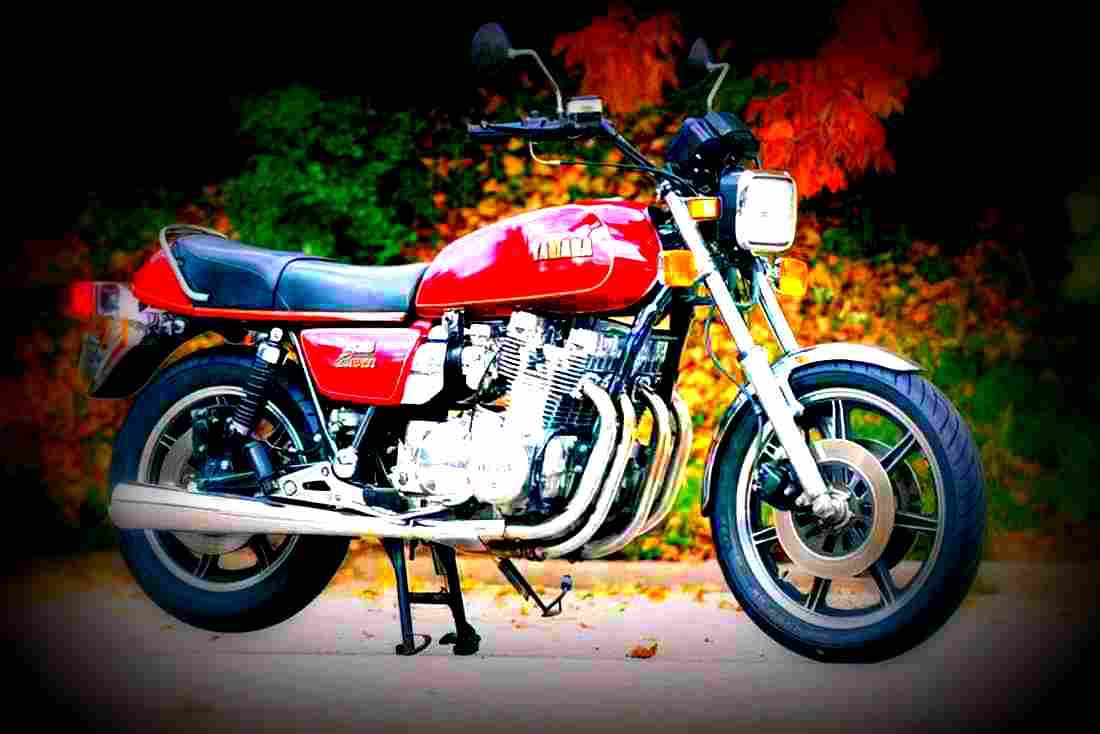 Yamaha XS 750 Special 1981 3 motorbike A4 Photo Print