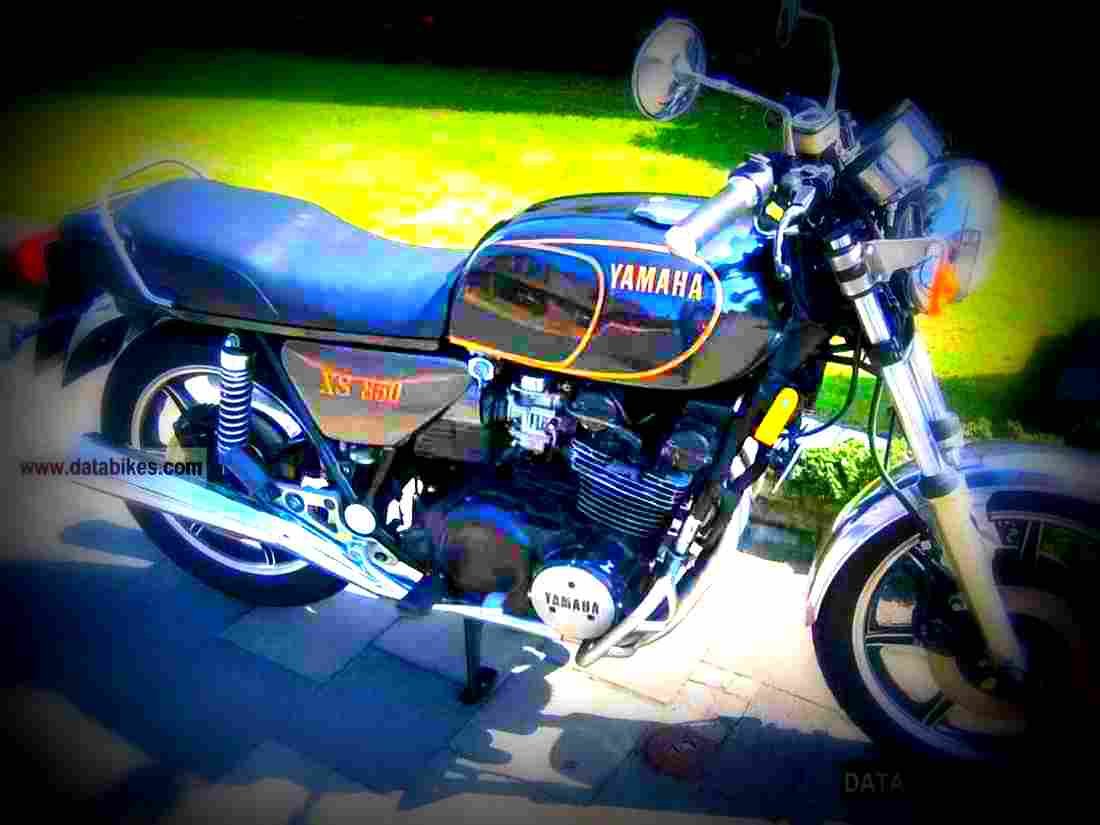 Yamaha XS 850 1982 1 motorbike A4 Photo Print