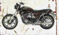 Yamaha XS1100 1978 Aged Vintage A4 Photo Print