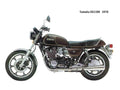 Yamaha XS1100 1978 motorbike A4 Photo Print