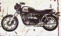 Yamaha XS1100 1982 Aged Vintage A4 Photo Print