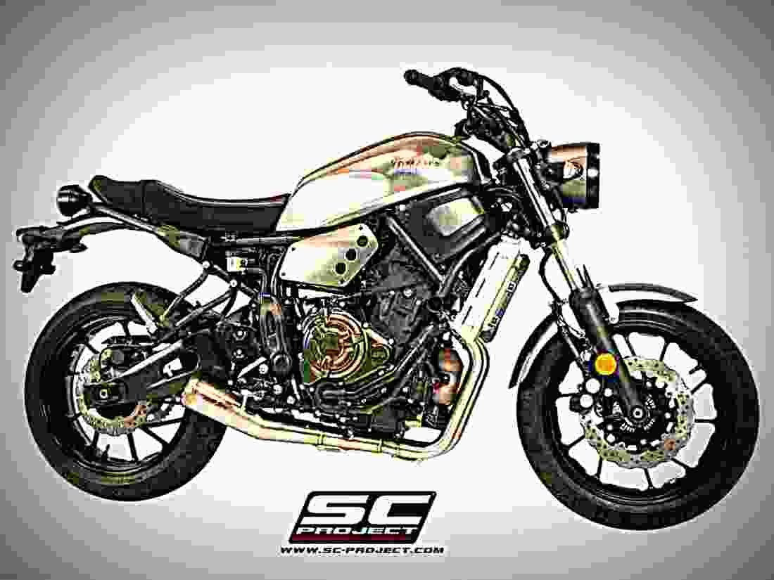 Yamaha XSR700 2017 3 motorbike A4 Photo Print