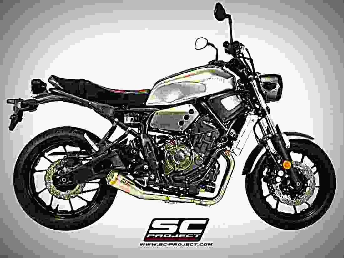 Yamaha XSR700 2017 4 motorbike A4 Photo Print