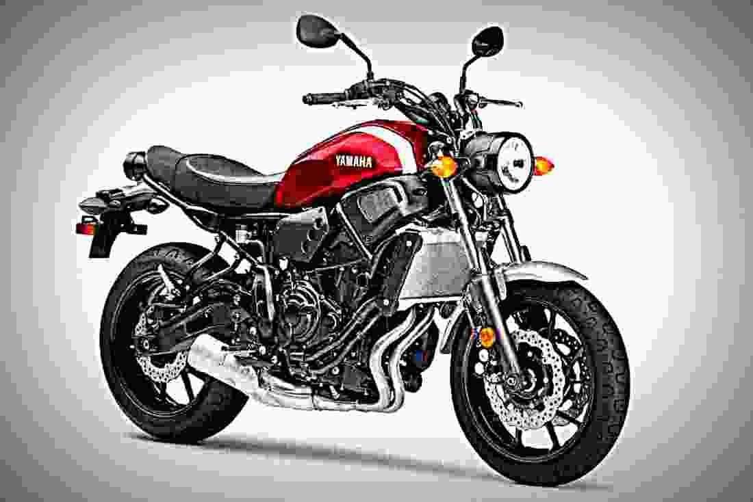 Yamaha XSR700 2018 1 motorbike A4 Photo Print