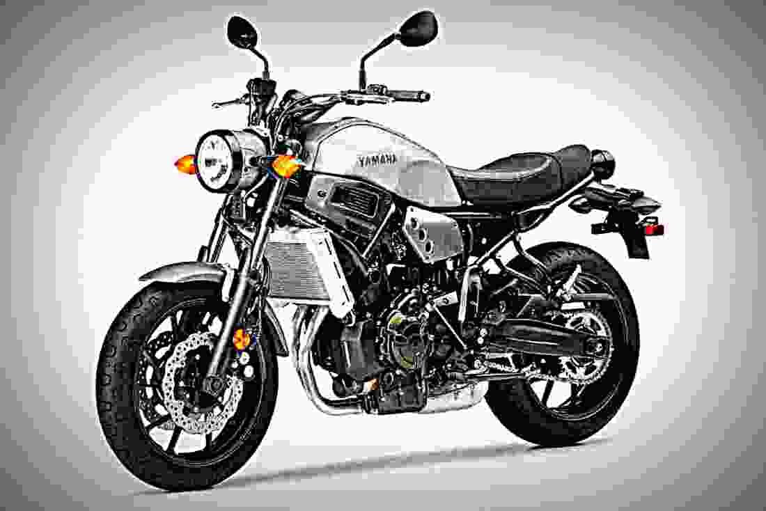 Yamaha XSR700 2018 4 motorbike A4 Photo Print