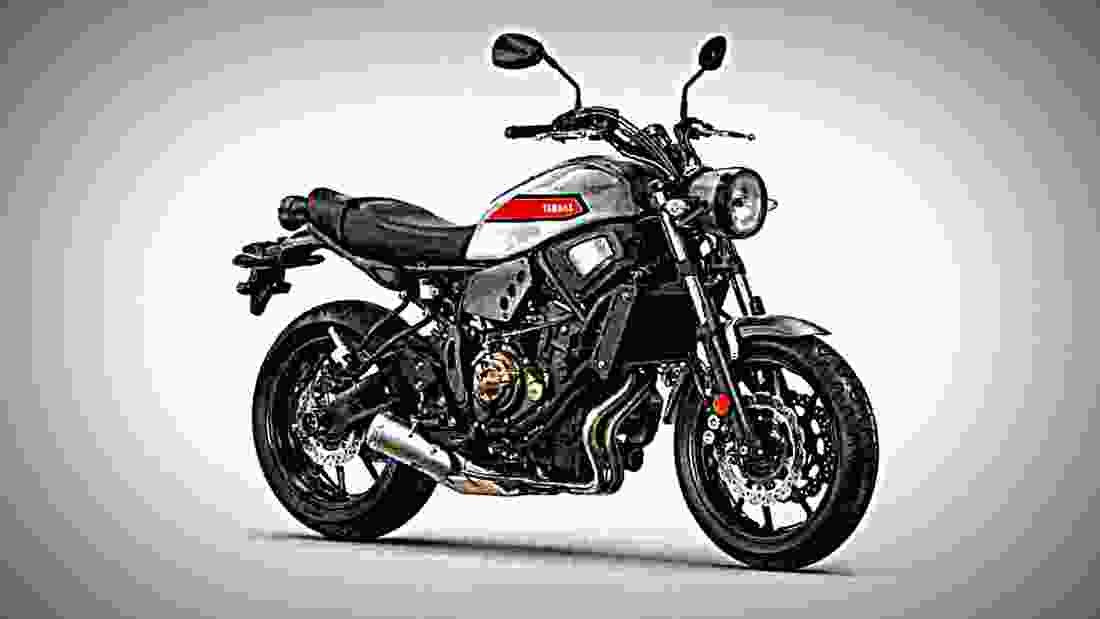 Yamaha XSR700 2019 1 motorbike A4 Photo Print