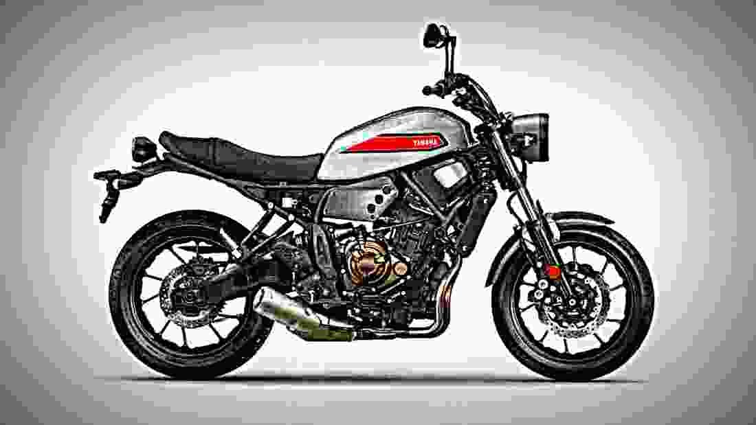 Yamaha XSR700 2019 2 motorbike A4 Photo Print