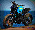 Yamaha XSR700 Yard Built Otokomae by Ad Hoc 2017 1 motorbike A4 Photo Print