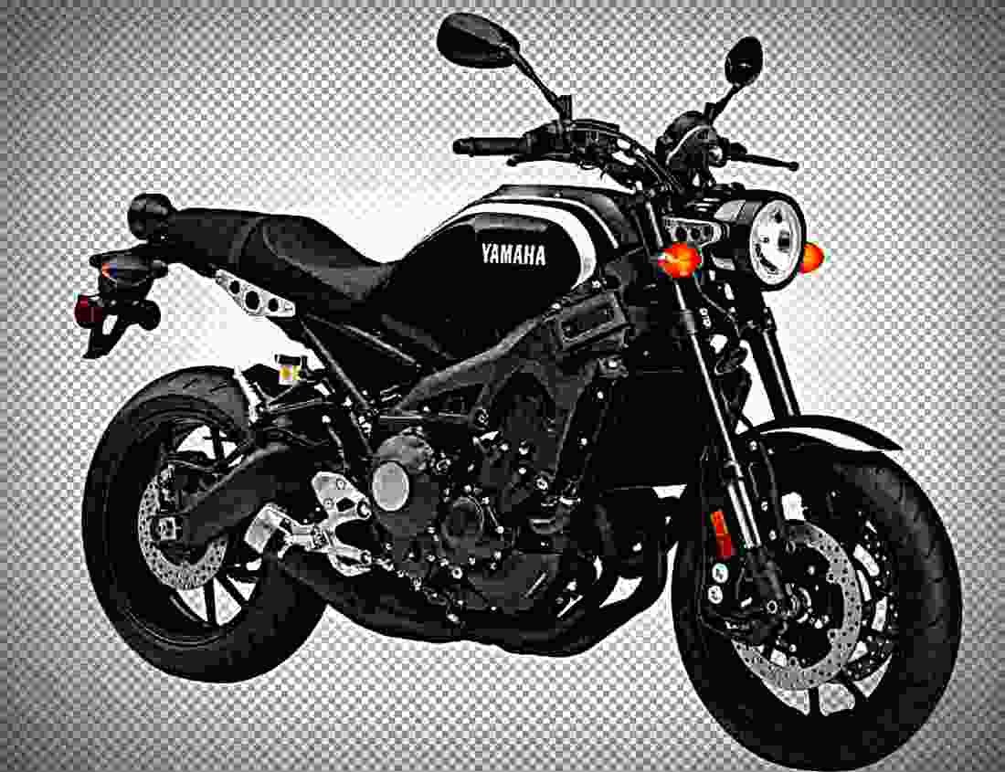 Yamaha XSR900 2017 1 motorbike A4 Photo Print
