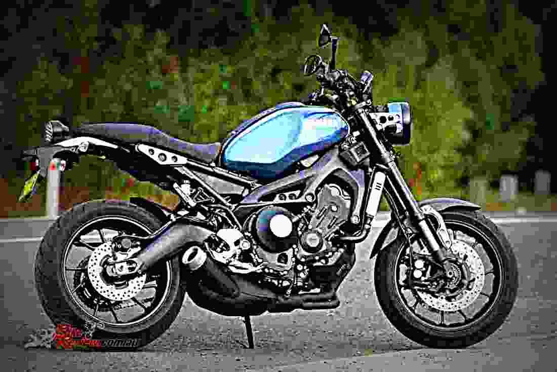 Yamaha XSR900 2017 4 motorbike A4 Photo Print