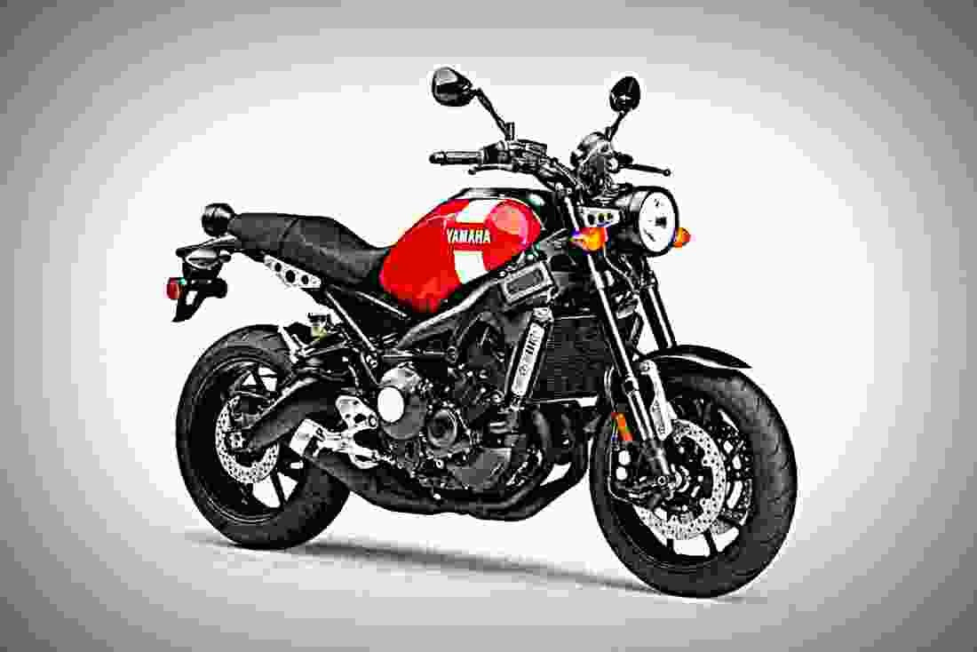 Yamaha XSR900 2018 4 motorbike A4 Photo Print