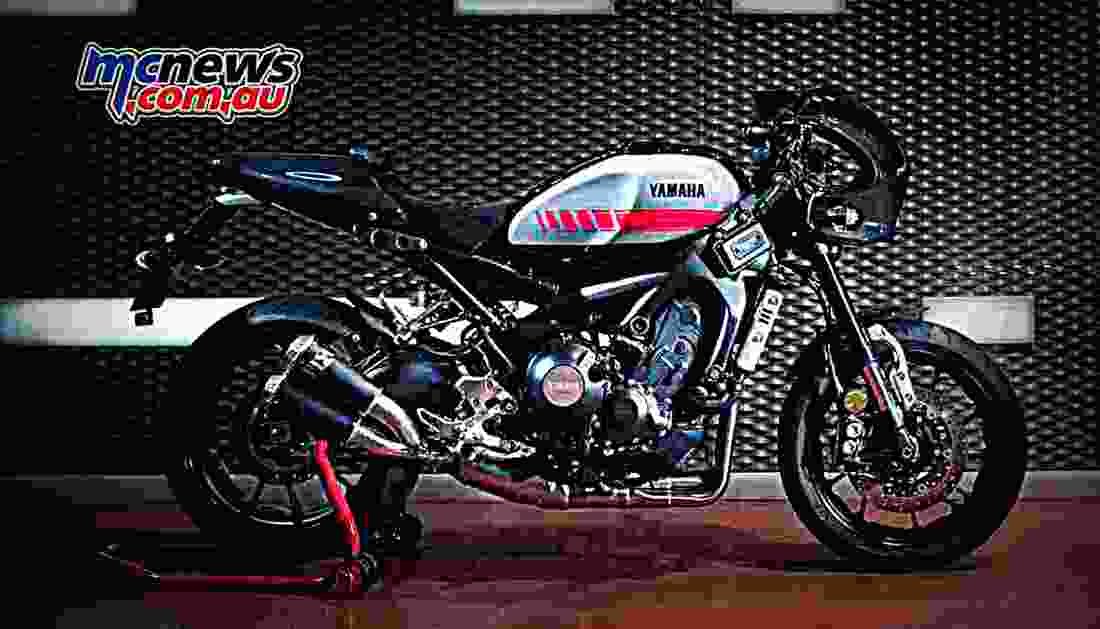 Yamaha XSR900 Abarth 2017 1 motorbike A4 Photo Print