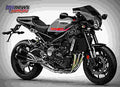 Yamaha XSR900 Abarth 2017 3 motorbike A4 Photo Print
