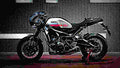 Yamaha XSR900 Abarth 2018 3 motorbike A4 Photo Print
