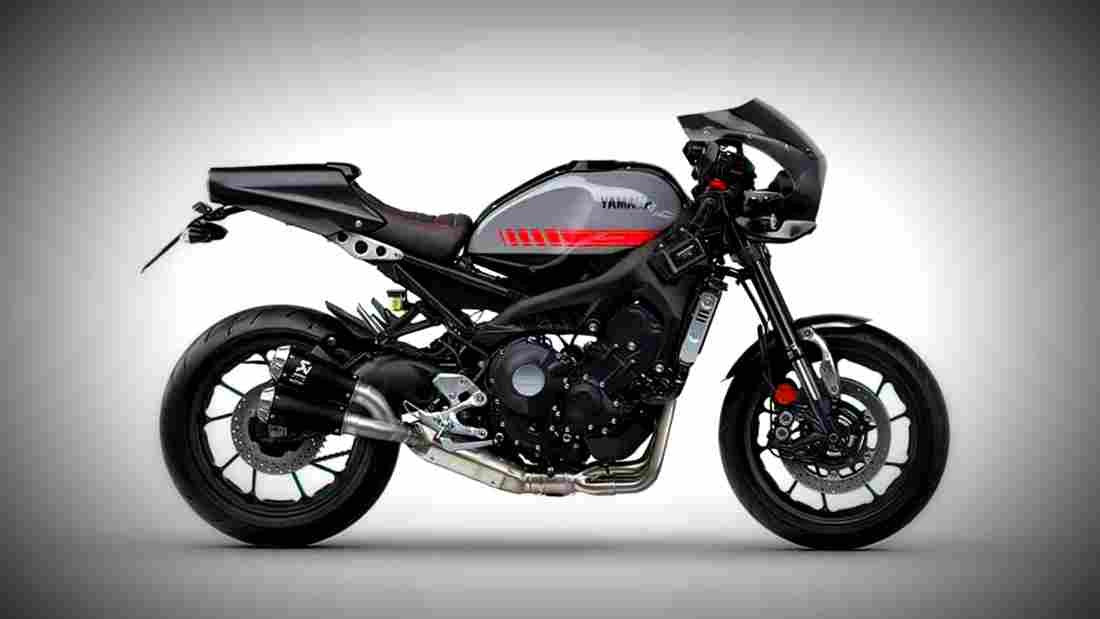 Yamaha XSR900 Abarth 2018 4 motorbike A4 Photo Print