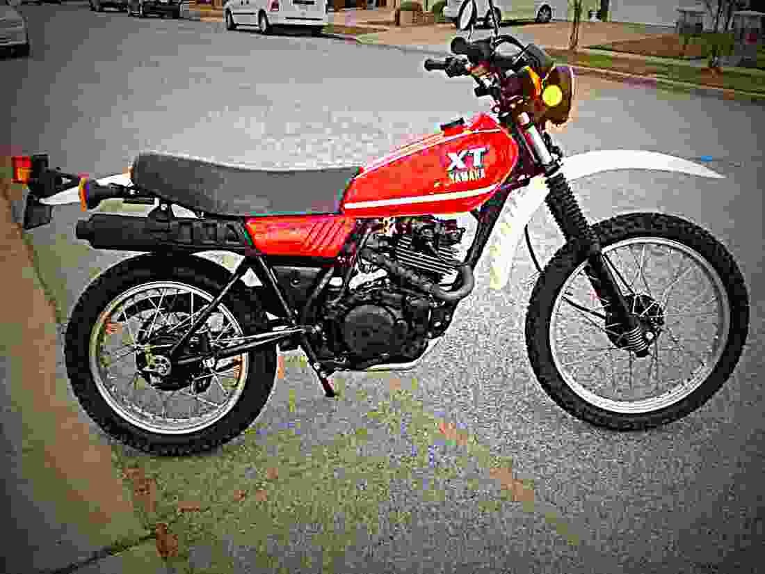 Yamaha XT 250 1980 4 motorbike A4 Photo Print