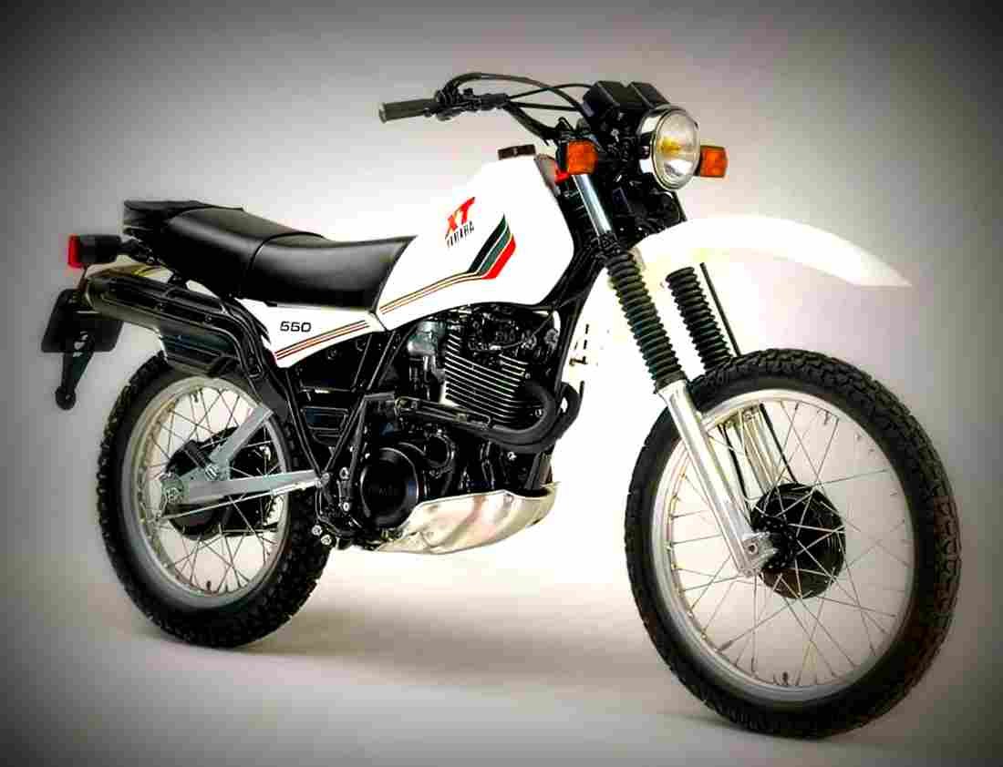 Yamaha XT 250 1987 1 motorbike A4 Photo Print