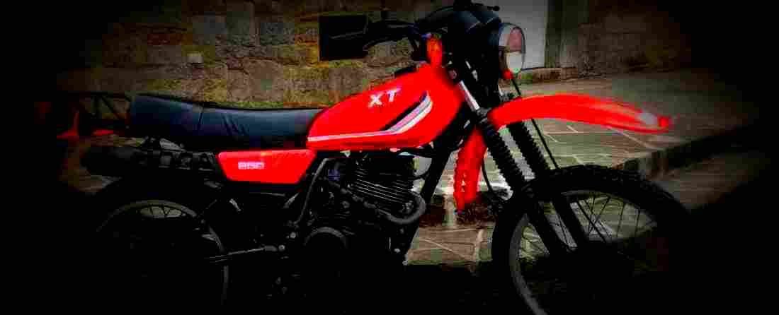 Yamaha XT 250 1989 1 700x284 motorbike A4 Photo Print