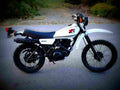 Yamaha XT 250 1989 2 motorbike A4 Photo Print