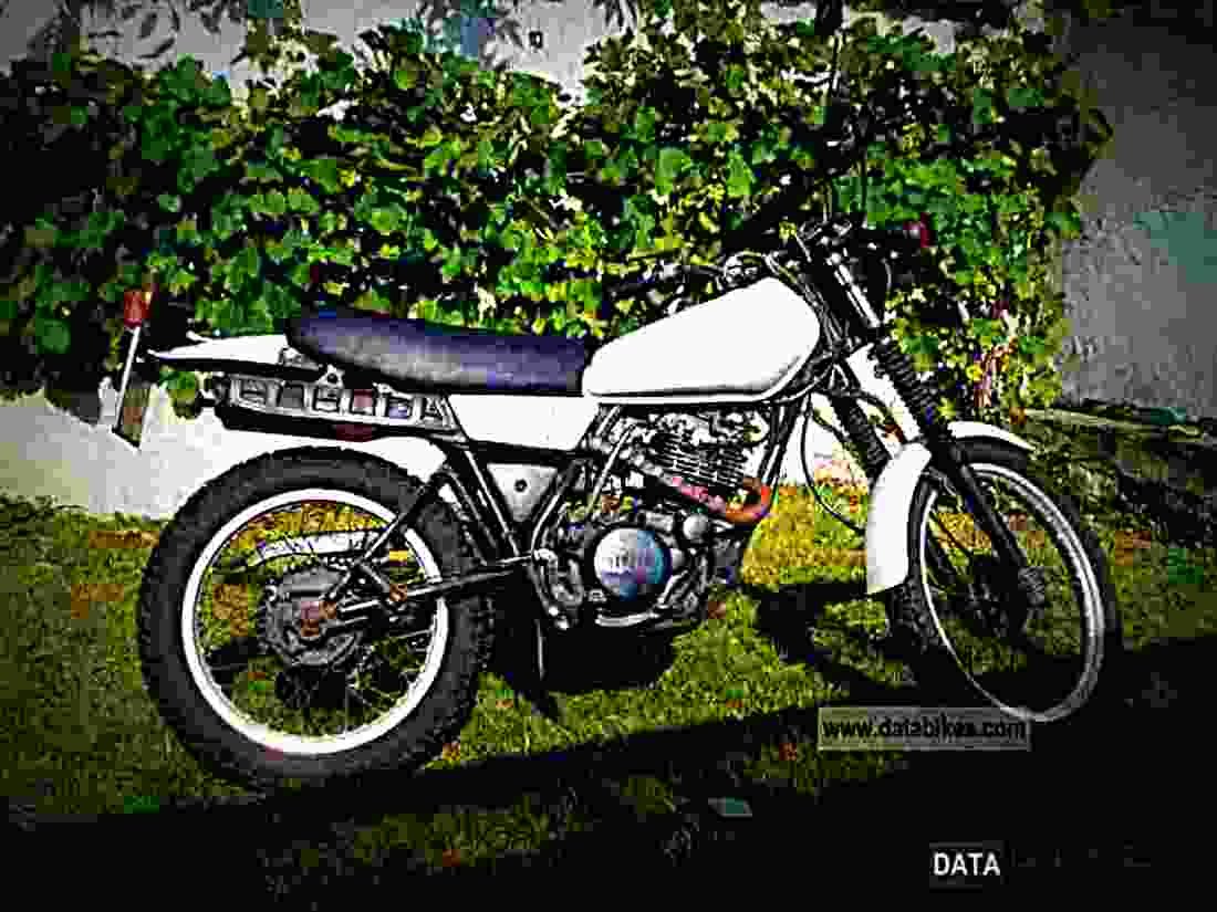 Yamaha XT 250 1989 5 motorbike A4 Photo Print
