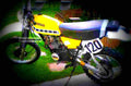 Yamaha XT 250 1990 2 motorbike A4 Photo Print