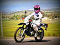 Yamaha XT 250 2009 3 motorbike A4 Photo Print