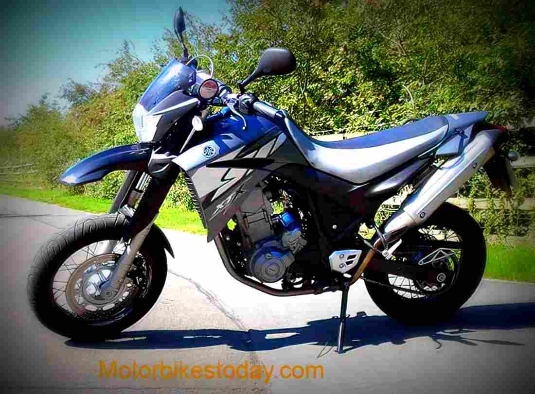 Yamaha XT 250 2009 5 motorbike A4 Photo Print