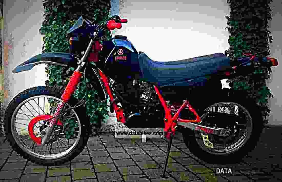 Yamaha XT 350 1986 6 motorbike A4 Photo Print