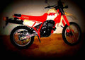 Yamaha XT 350 1988 1 motorbike A4 Photo Print