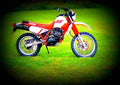 Yamaha XT 350 1988 4 motorbike A4 Photo Print