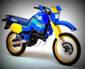Yamaha XT 350 1988 6 motorbike A4 Photo Print