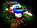 Yamaha XT 350 1989 6 motorbike A4 Photo Print