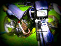 Yamaha XT 350 1990 3 motorbike A4 Photo Print