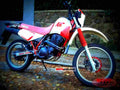 Yamaha XT 350 1992 4 motorbike A4 Photo Print