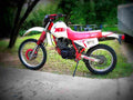Yamaha XT 350 (reduced effect) 1988 1 motorbike A4 Photo Print