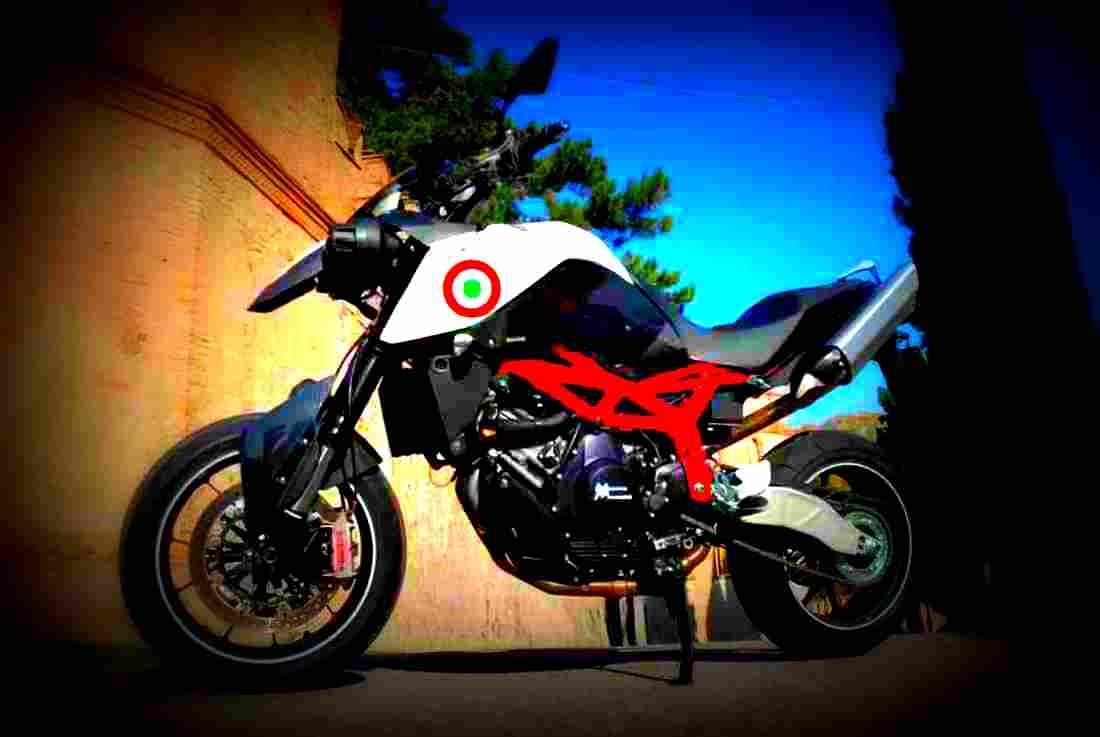 Yamaha XT 350 (reduced effect) 1988 6 motorbike A4 Photo Print
