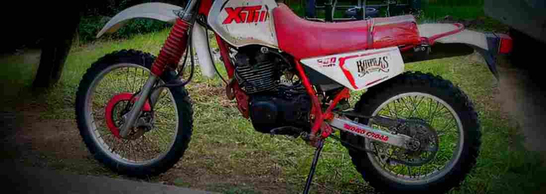Yamaha XT 350 (reduced effect) 1990 1 800x284 motorbike A4 Photo Print