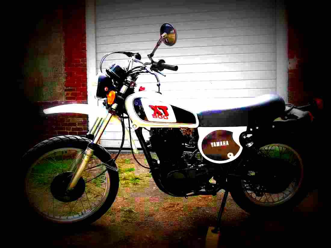Yamaha XT 500 1979 6 motorbike A4 Photo Print