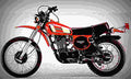 Yamaha XT 500 1980 1 motorbike A4 Photo Print