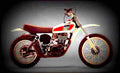 Yamaha XT 500 1980 4 motorbike A4 Photo Print